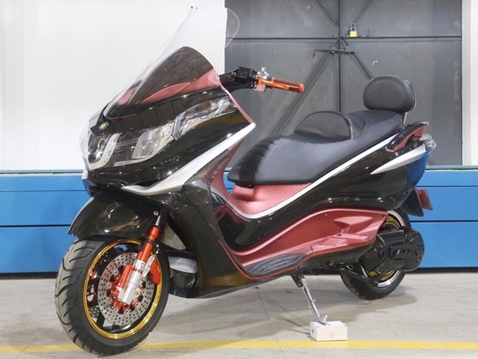 3000W Powerful Motor Racing Electric Motorcycle , Electric Bike Motorcycle LED Headlight