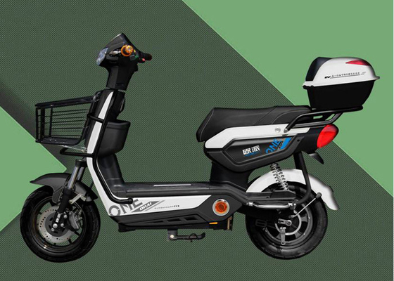 Adult Electric Moped Scooter Big Rearbox Front Disk Brake Motor Wheel