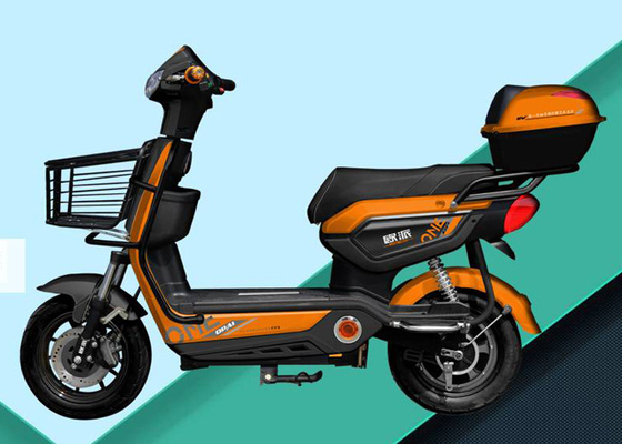 Adult Electric Moped Scooter Big Rearbox Front Disk Brake Motor Wheel