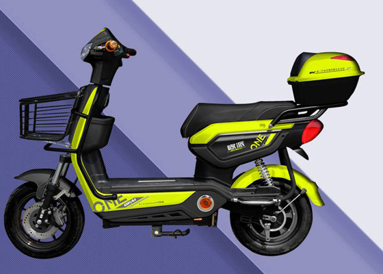 Adult Electric Moped Scooter Big Rearbox Front Disk Brake Motor Wheel