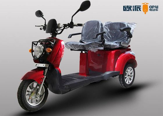 Handicap 3 Wheel Electric Scooter For Adults , Two Person Mobility Scooter