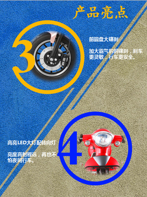 Long Range Electric Bike With Basket , Electric Scooter Bike For Adults