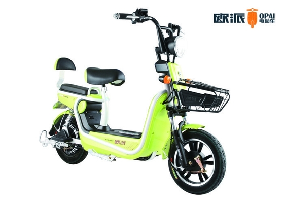 Front Fork Electric Moped Scooter For Adults 14 Inches Motor