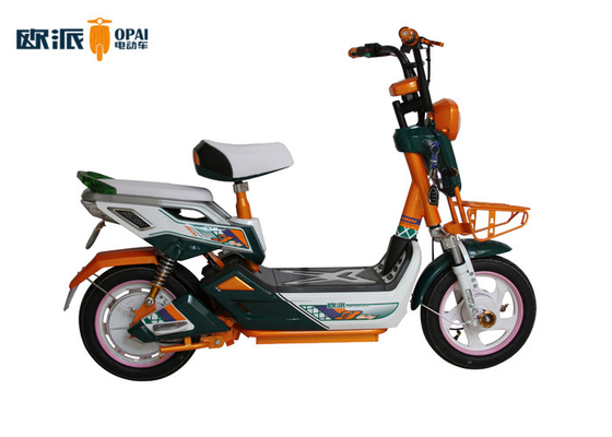 Big Saddle Commuter Electric Bicycle , Electric Scooters Bicycles For Adults