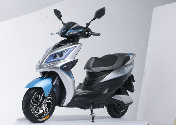 Powerful Max Speed 50km Electric Moped Scooter  Double LED Headlight CST Tubeless