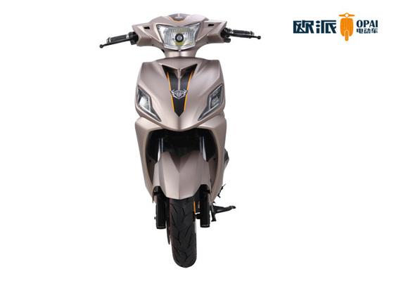 Brown Electric Motor Bikes , Powerful Electric Motorcycle For Adults