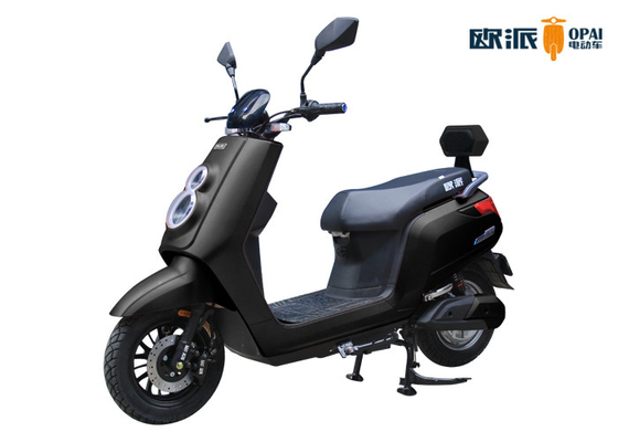 Small Backrest Ladies Electric Scooter Front Big Disk Brake 600W 60km Long Range