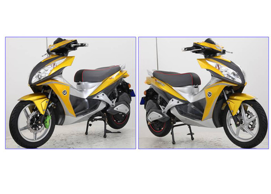 72V 20AH Electric Powered Scooter , Longest Range Electric Motorcycle With Brushless Motor