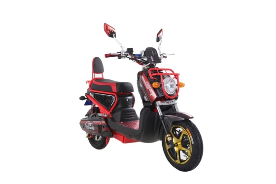 Colorful Frame Electric Sports Motorcycle Single Headlight Lead Acid Battery