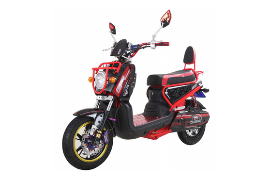 Colorful Frame Electric Sports Motorcycle Single Headlight Lead Acid Battery