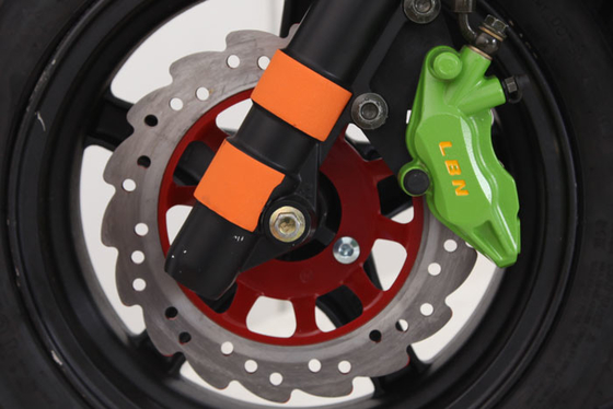EEC Electric Power Motorcycle , Electric Road Motorcycle Double Disk Brake