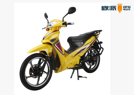 Long Range Cool Electric Motorcycle , Electric Motor Motorcycle 72V 20AH
