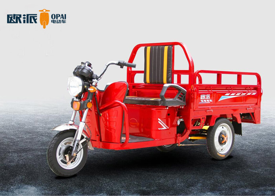 Three Gears 205mm Ground Clearance E Cargo Bike, Electric Cargo Tricycle 48V 45AH