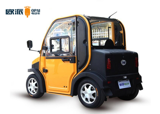 145/70R12 Tire Electric Mobility Car 1450mm Wheelbase Hand Brake With Trunk