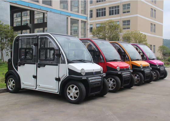Long Range Double Seats Electric Mini Car Motor Power 3KW 60V 120AH