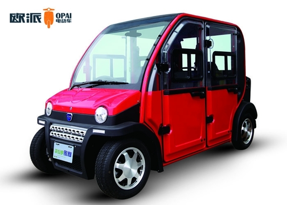 Double Door Electric Mini Car With High Strength Polycarbonate Windshield