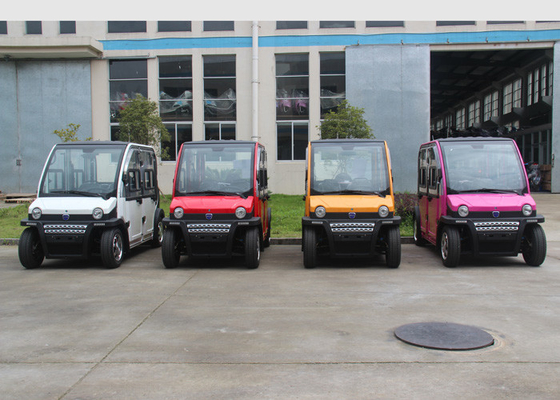 Double Door Electric Mini Car With High Strength Polycarbonate Windshield