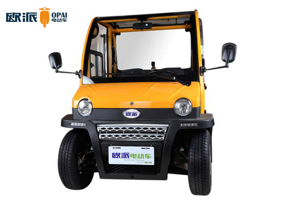 Motor Power Electric Mini Car , Mini Electric Car Hand Brake Double Seats