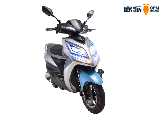 Colorful Electric Sports Motorcycle With Pedals 800W DC Brushless Motor