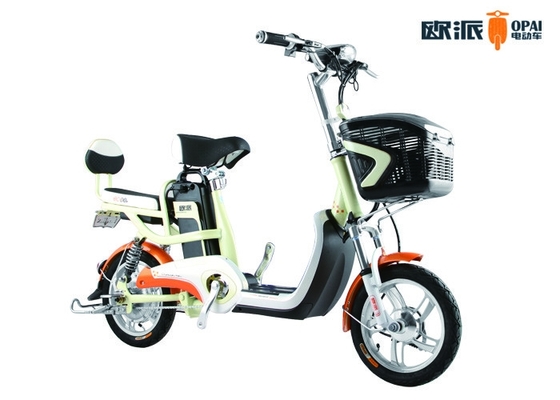Lady Smart Electric Bicycle Double Seats With Pedal 6 Tubes Controller